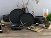 CreaTable Uno Black Tellerset 12-tlg Steinzeug Produktbild-Vorschau 2