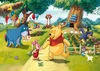 Disney fototapeta Kubuś Puchatek żółtym,zielonymIniebieskim Podgląd zdjęcia produktu 1