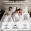 Matras 90x200x25 cm, 7-zone pocketveringmatras, stevigheid Productafbeelding-voorbeeld 8