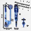 Apollo 125mm Scooter Moonracer - Blue Produktbild-Vorschau 4