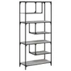 vidaXL Knihovna Grey Sonoma 81x36x176 cm Materiál na bázi Náhled obrázku produktu 1