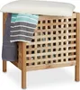relaxdays 10020156_0 relaxdays   Badhocker braun Anteprima dell’immagine prodotto 1