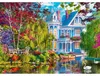 PUZZLE 2000. Casa junto al lago. 27129 Vista previa de la imagen del producto 2