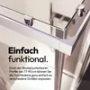 Duschkabine 90x90 MARWELL Flexi 77-90x77-90-190 cm Produktbild-Vorschau 2