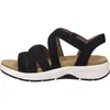 JOSEF SEIBEL Estelle 07 | Sandale für Damen | Schwarz Produktbild-Vorschau 3