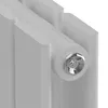 Flachheizkörper 'Nore' Weiß 120x45cm Doppellagig 1140W Produktbild-Vorschau 6