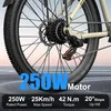 PiXELPiLOT 28 Zoll E Bike，City E-Bikes 36V Akku, Shimano Produktbild-Vorschau 4