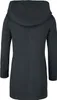 SOLO cappotto donna manica lunga cappuccio zip stampa Anteprima dell’immagine prodotto 22