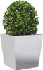vidaXL Bac à plantes 2 pcs. 50x50x50 cm Acier galvanisé Voir les images du produit 4