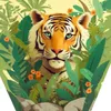 Sac à dos Goldbuch Tiger 70 cm école cône Voir les images du produit 2