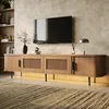 Merax TV Lowboard mit LED App Steuerung, TV Schrank mit Produktbild-Vorschau 4