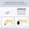 PawHut Hundenapf, Hunde Futterstation mit Stauraum, 2 Produktbild-Vorschau 7