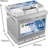 VARTA C22 Blue Dynamic 12V 52Ah 470A batteria per auto 552 Anteprima dell’immagine prodotto 4