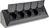 4-fach Steckdosenblock USB-A+C schwarz 250V/ 16A USB 3,1A Produktbild-Vorschau 8