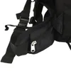 Langlebige Wanderrucksack Schwarz 100 L Oxford-Gewebe Produktbild-Vorschau 6