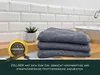Gästehandtücher 10er Set, Baumwolle, 30x50 cm, grau Produktbild-Vorschau 3