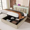 MODFU Polsterbett Doppelbett (160 x 200 cm Ohne Matratze), Produktbild-Vorschau 6