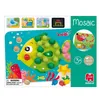 The image shows the packaging of a mosaic toy with a fish design. Podgląd zdjęcia produktu