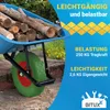 Bituxx PolyurethanSchubkarren Rad 4.80/4 4.00-8 Grün Produktbild-Vorschau 4