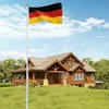 FCH 760cm Fahnenmast, Deutsche Flagge inkl , Segmentiertes Produktbild-Vorschau 7