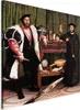 Italienischer Leinwand Leinwandbild - Ambassadors 70x70 cm Produktbild-Vorschau 1