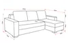 Design divano angolare Newark letto funzione divano in Anteprima dell’immagine prodotto 1