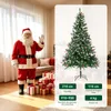HOMAVO Sapin de Noël artificiel 210 cm pour maison jardin Voir les images du produit 8