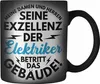 Trendation - Elektriker Farbwechsel Zauber-Tasse Geschenk Produktbild-Vorschau 1