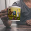 Kaffeebecher mit Spruch: Frohe Ostern Kaffeetasse Tasse Produktbild-Vorschau 2