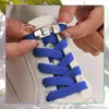 Modré tkaničky, elastické, univerzální tkaničky bez stuh Náhled obrázku produktu 6
