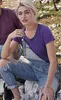 Fruit Of The Loom Lady-Fit Damen T-Shirt BC1354 (M) (Lila Produktbild-Vorschau 4