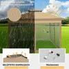 Pavillon 3,6 x 3,6 m, pavillon pliable, chapiteau, tente de Voir les images du produit 11