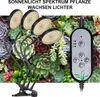 LED lampa na rastliny s plným spektrom stmievania, klip na Náhľad obrázku produktu 7