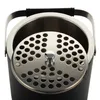 A close-up, top-down view of an ice bucket with a perforated lid. Produktbild-Vorschau