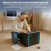 Extralink - szafka wisząca 19" 12U 600x600 AZH Czarna Podgląd zdjęcia produktu 14