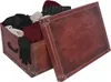 XXL Dekokarton RED LEATHER in schöner Leder Optik in Produktbild-Vorschau 2