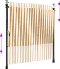 vidaXL Vonkajšia roleta oranžová a biela 200x270 cm látka a Náhľad obrázku produktu 6