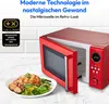 MEDION retro microonde piccolo (20 litri, circa 800 watt, 5 Anteprima dell’immagine prodotto 5