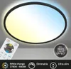 LED Panel Dimmbar Fernbedienung Ultraflach CCT 22 W schwarz Produktbild-Vorschau 2