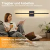Lampada da parete ricaricabile con telecomando per interni, Anteprima dell’immagine prodotto 4