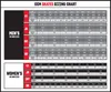 A sizing chart for CCM skates, detailing measurements for Youth, Junior, Intermediate, and Senior sizes across Men's and Women's categories. Podgląd zdjęcia produktu