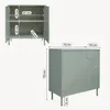 Kredens „Holea” z 2 drzwiami Push-to-Open 75 x 70 x 34 cm Podgląd zdjęcia produktu 5
