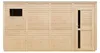 Dřevěný zahradní domek 8,16 m² TIMBELA M327F1+M327G, Náhled obrázku produktu 4