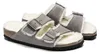 Birkenstock 1017403 sabot colore grigio da uomo Anteprima dell’immagine prodotto 4