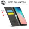 Galaxy S10 Hülle, Standfunktion Kartenfach Wallet Leder Produktbild-Vorschau 4