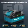 Souffleur sans fil 850W - Moteur brushless 35 000 tr/min - Voir les images du produit 3
