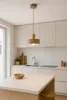 FKL DESIGN Hanglamp voor interieur, model Ecru-Goud, 1 Productafbeelding-voorbeeld 4