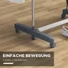 HOMCOM Wäscheständer Turmwäschetrockner 4 Ebenen klappbar Produktbild-Vorschau 7