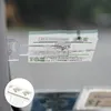 Parkscheinhalter, 4 Stück Transparent Auto Produktbild-Vorschau 4