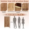 Flieks Eckkleiderschrank 3 Türen Eiche, Gaderobe Produktbild-Vorschau 6
